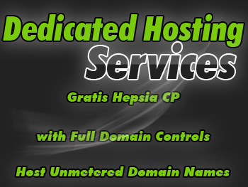 Half-priced dedicated web hosting package